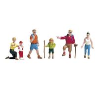 Noch - 36870 - Modélisme Ferroviaire - Excursionnistes - 5 Figurines