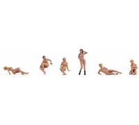 Noch 36949 - Ensemble De 6 Chair Modèles Figurine N Gauge - 2nd Classe Envoi