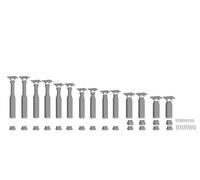 NOCH 53941 H0, TT, N Easy-Track Jeu de piliers, Höhe: 63.25-150.25 mm