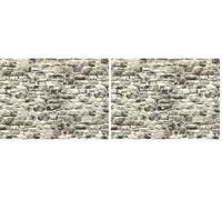 Noch - 57510 - Mur De Granit (Lot de 2)