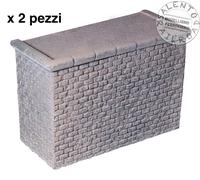 NOCH 58305 Lot De 2 Socles En Pierre Pour Signal Ligne Ferroviaire Échelle 1:87