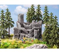 Noch Ruine de château 58609 – 15,5×10 cm, 12 cm de haut – H0/TT/N – Neuf