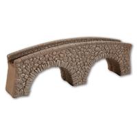 NOCH 58692 Échelle HO Pont Argen En Pierre Avec Deux Arches (Déjà Construit)