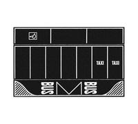 Noch - 60718 - Modélisme Ferroviaire - Parking - Asphalte - 220 X 140 Mm - 2 Pièces