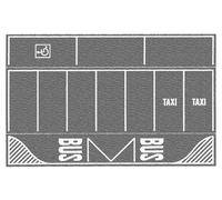 NOCH 60720 Échelle HO Parking Pour Taxi Et Bus Couleur Gris Clair