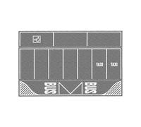 Noch Modélisme ferroviaire 60720 Parking gris 220 x 140 mm 2 pièces H0