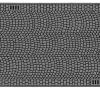 NOCH 60722 Échelle HO Route En Porphyre (Mesures 100 X 6,6 Cm)