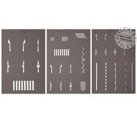 NOCH 60740 - Échelle H0 N Tt - Kit pour Faire Signal Routier Sur Asphalte