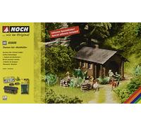 Noch - 65606 - Modélisme Ferroviaire - Cabane De Bûcherons - Coffret Thématique