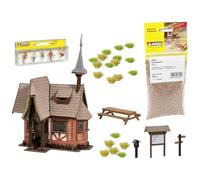 NOCH 65617 Échelle H0, Tt, N Jeu de Thème Wanderausflug Pour Maison de Sorcière