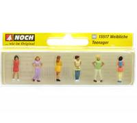 NOCH 6x adolescentes - HO 1/87 - NOCH 15517