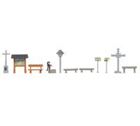 NOCH 14829 Accessoires de montagne H0 modèle fini