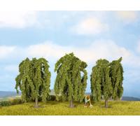 NOCH® Arbres Miniature Deuil, Lot De 3, Faits Main, 8 Cm