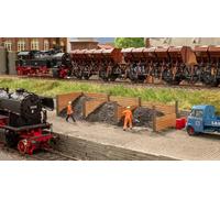 NOCH Banc de Charbon réaliste en Vrac pour modélisme ferroviaire - 13,8 x 4,6 x 2,6 cm - Échelle H0