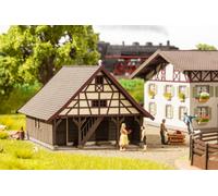 NOCH Bâtiment Agricole Annexe, Kit Pour Modélisme H0, Idéal Pour