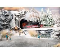 Noch Calendrier de l'Avent avec Figurines de Train modélique, pour Une Surprise de l'Avent sur Le modélisme