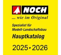NOCH Catalogue 2025/2026 Allemand, Assortiment Complet de modèles de chemins de Fer, Instructions et Inspiration (français Non Garanti)