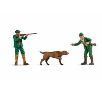 Noch Chasseur, adapté pour Le modélisme de scènes de forêt, Piste 0, coloré à la Main, idéal pour Les dioramas réalistes et Les Objets de Collection