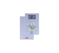 Noch Coffret Cadeau « Gute Besserung » avec Figurine Miniature Peinte à la Main, idée Cadeau spéciale pour souhaits de récupération et Petites Surprises