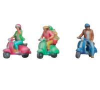 NOCH Conducteurs de scooters 35835 – Échelle N 1/160