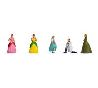 NOCH Conte de Fées Cendrillon, H0, Figurines Miniatures Jeu, Colorié à la Main