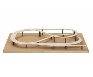 Noch® Easy Track® Mittelberg Kit de Construction de Voie Échelle 1:160 pour modélisme Trace N Modélisme Extensible et Flexible