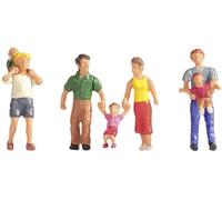 Noch Modélisme ferroviaire 15592 – Parents et enfants, 7 figurines – Clinquant