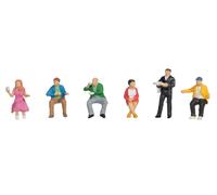 NOCH Ensemble De Figurations TT « Dans Le Wagon-restaurant », 1:120