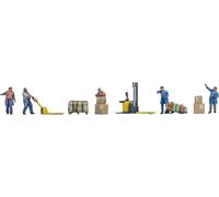 NOCH Ensemble de Figurines 3D Couleur pour écartement de Voie N, Parfait pour Les dioramas et Le modélisme ferroviaire