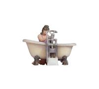 NOCH H0 Femme badet enfant peint, assis