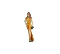 Noch Figurine H0 – Dame en robe jaune – Peinte, debout