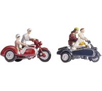 Figurines de motards N