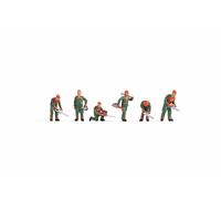 NOCH Garde Forestier, Figure Figurines, 1:87 (H0) Maßstab, 6 Miniatur-Figuren
