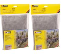 NOCH Grillage de Terrain en Aluminium, Coloré (Lot de 2)