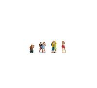 Noch® Figurines H0 « Touristes » – colorées à la main – échelle 1:87