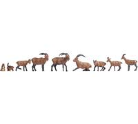 Figurines d'animaux des Alpes H0 NOCH 15742 1 set G