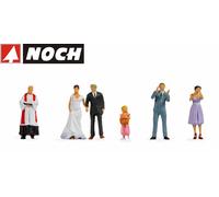 Noch H0 Couple de mariage peint