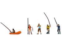 Noch Kit H0 15891 – Pêcheurs à la ligne peint