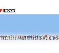 Noch Figurines H0 Ville et campagne 16041 debout peintes