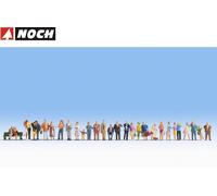 Noch Figurines HO 16043 – 30 figurines peintes en ville – échelle 1/87
