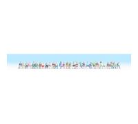 Noch H0 16045 Mega Lot Échelles 1:87 Figurines « Assises » Neu Peintes