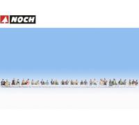NOCH H0 16050 Mega Spar-Set Voyageur 30 figurines, sans jambes ni bancs NEUF ...
