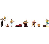 Noch Figurines H0 Artistes de rue 15597 - Plastique peint à la main