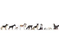 Noch 12852 - Chiens (figurines sonorisées) - HO (1:87)