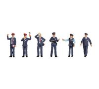 NOCH H0 Figurines Cheminots France, Avec Charme Français, 6 Figurines Pour