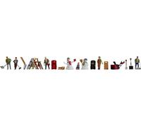 Noch Figurines H0 (1:87) Jour d'hiver 0016220 peintes debout