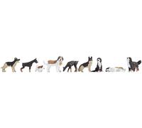 Noch - 15717 - Calibre H0 - Chiens - Multicolore
