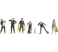 Noch Figurines de plongeurs H0 modèle 1:87 détaillées