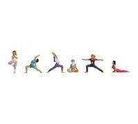NOCH H0 Pour le yoga peint, debout, assis