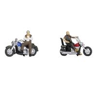 NOCH H0 Rocker sur les motos peint, assis